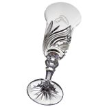 Fire * Crystal Champagne flute glass 150 ml (LGyu18620)