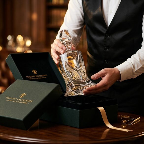 Fire * Crystal Brandy bottle 400 ml (Cs18658)