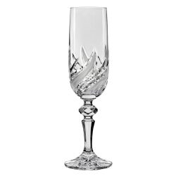 Fire * Crystal Champagne flute glass 180 ml (M18697)