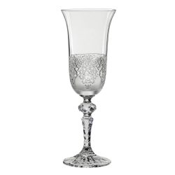 Lace * Crystal Champagne glass 150 ml (L19007)