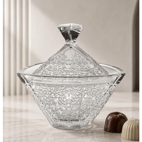 Lace * Crystal Bonbonier 18 cm (Tri19163)