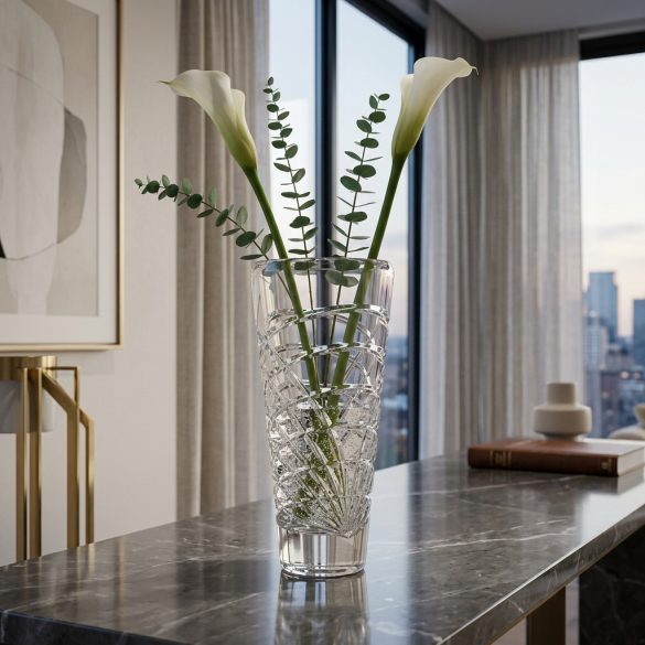 Modern * Crystal Vase 30.5 cm (Cam19364)