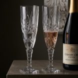Viola * Crystal Champagne flute glass 140 ml (Ar19507)