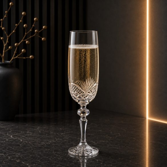 Ananas * Crystal Champagne flute flute 180 ml (M19707)