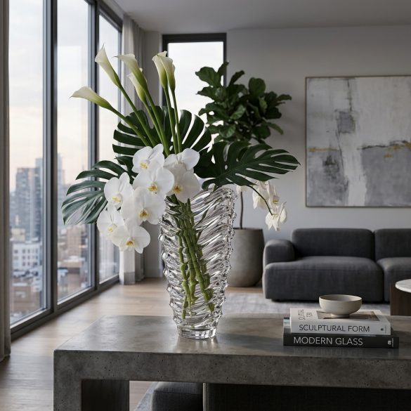 Wav * Crystal Vase 34 cm (39677)